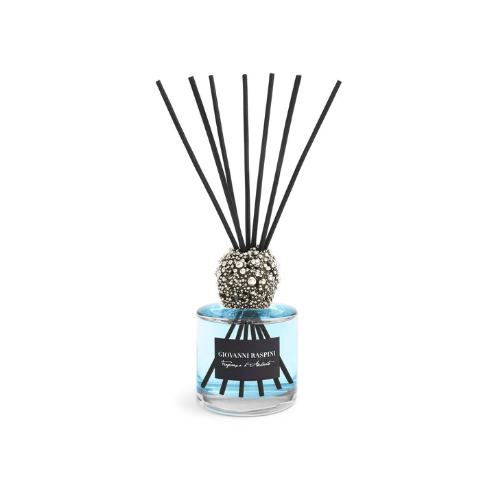 Giovanni Raspini Perlage Diffuser - Vento di Mare kamergeur met witte bronzen decoratie - XB0146