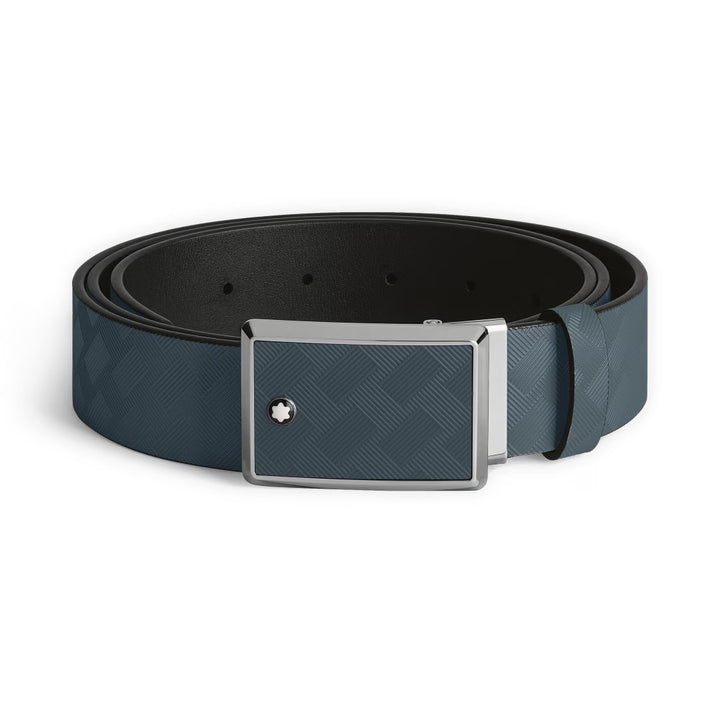 Ceinture Montblanc Extreme 3.0 cuir bleu avion 35mm 199104