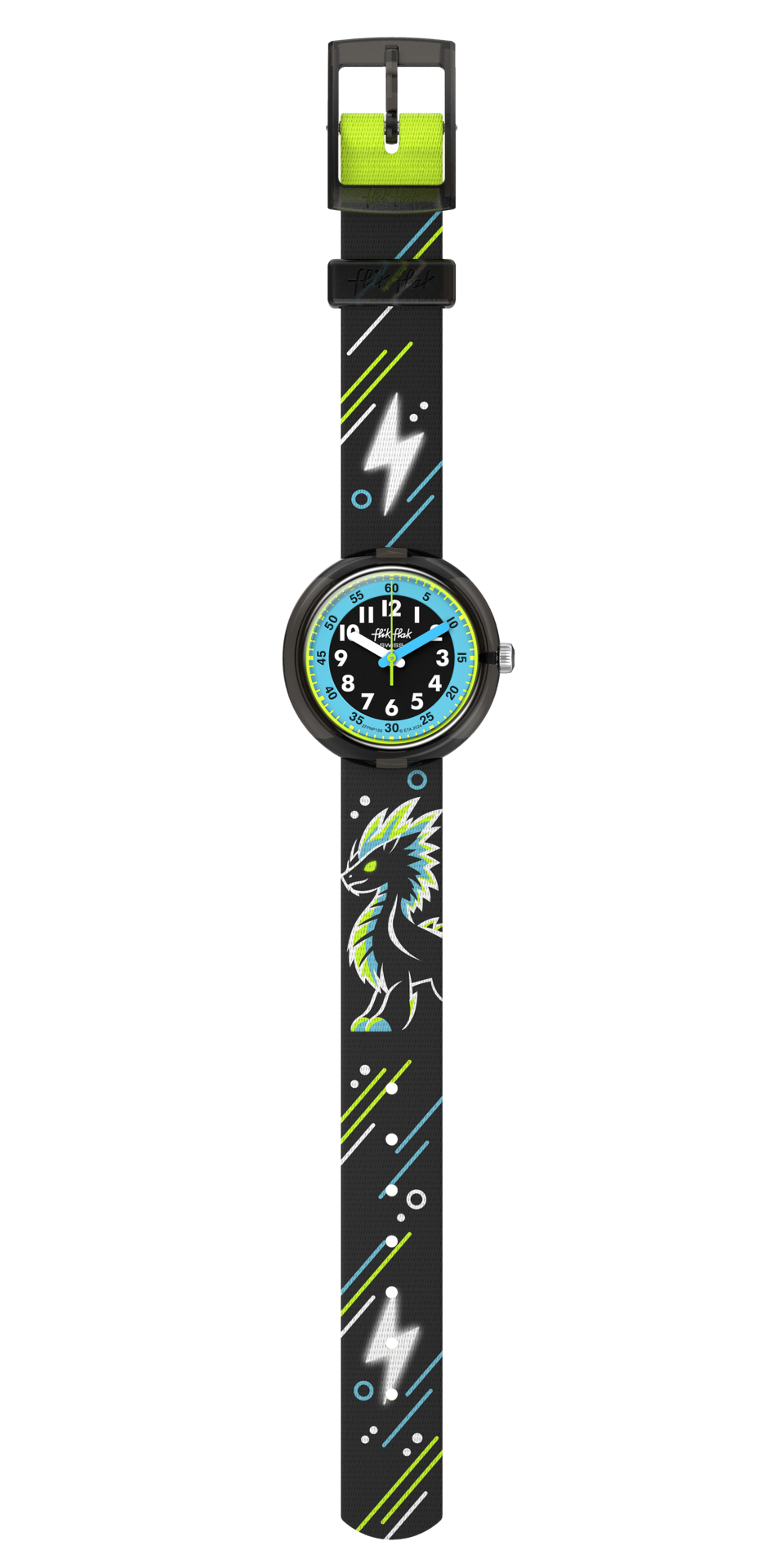 Flik Flak Mystic Dragon Mystic Land 32 mm FPNP159 Uhr