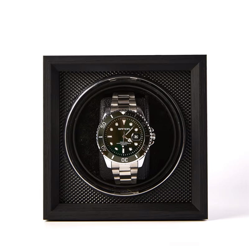 Capodagli doos met rotor voor 1 zwart XB1 horloge