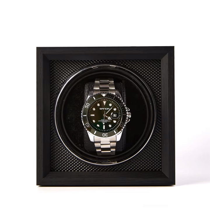 Capodagli doos met rotor voor 1 zwart XB1 horloge