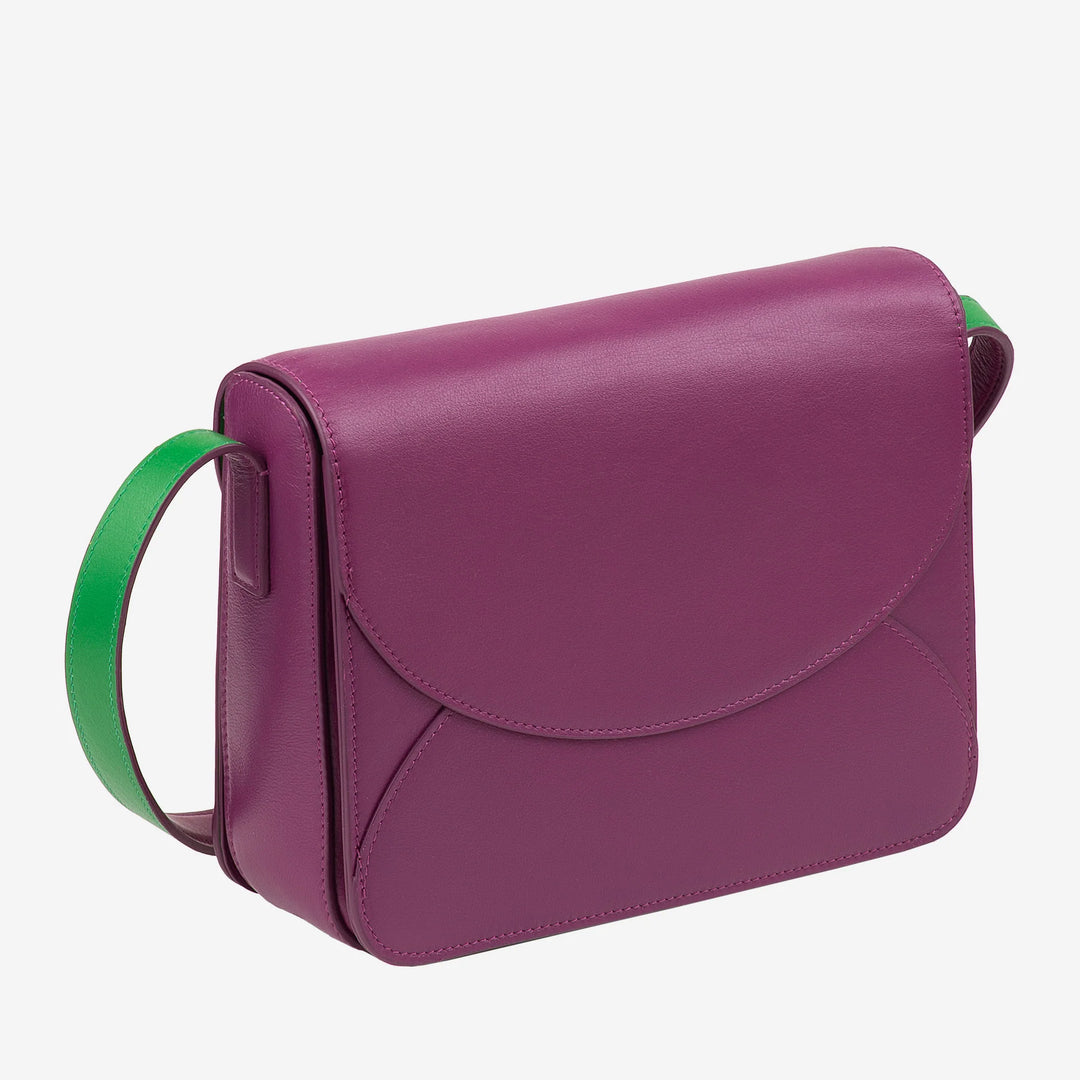 DUDU Sac à bandoulière en cuir pour femme avec rabat modèle enveloppe - Petit sac à main élégant et polyvalent avec bandoulière réglable, sac parfait pour chaque occasion