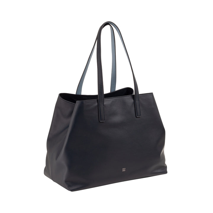 DUDU Grand sac en cuir pour femme, sac fourre-tout souple, sac à bandoulière avec deux poignées, grand sac à main tendance