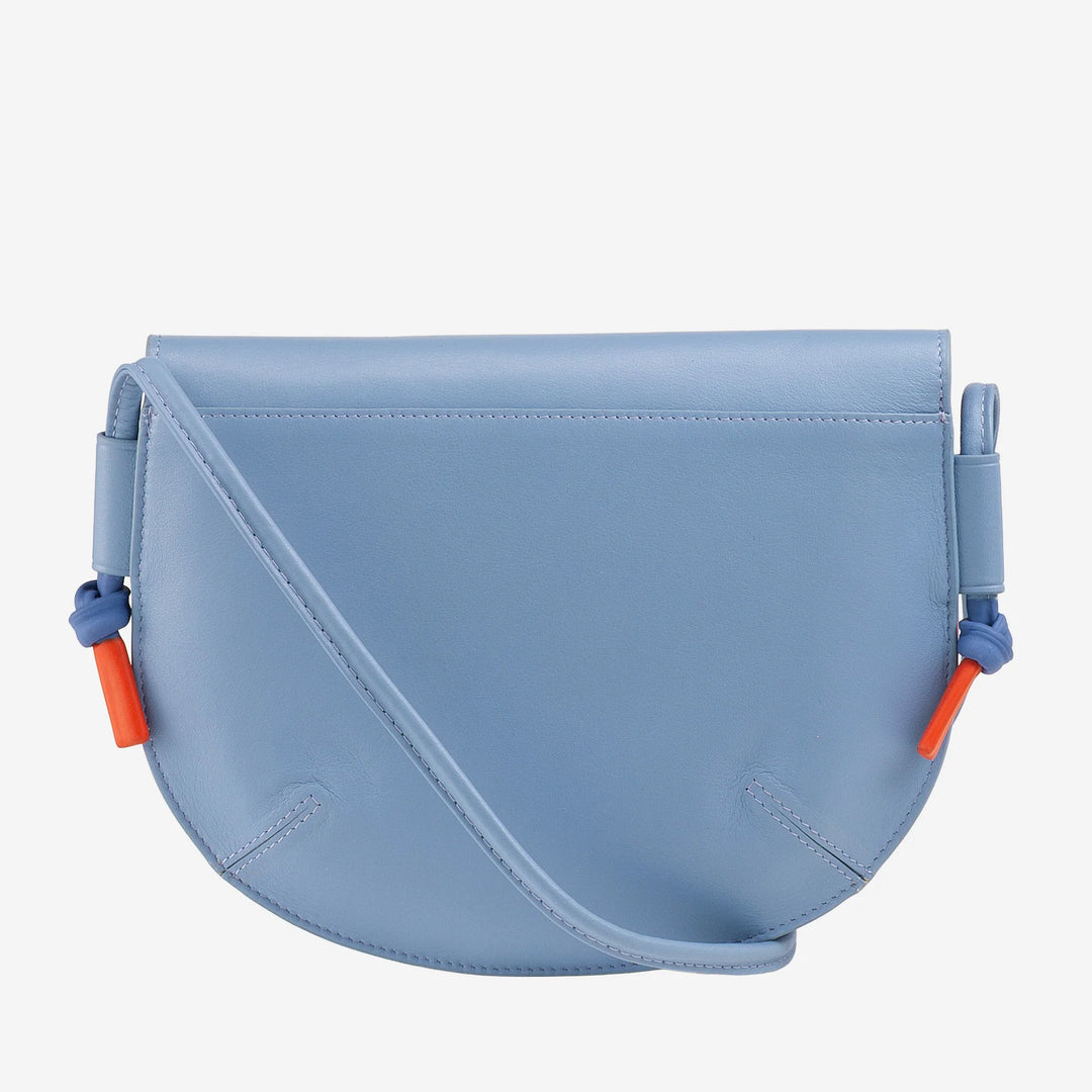 DUDU Damesschoudertas met klep van echt leer, kleine schoudertas met magnetische knoopklep, handtas