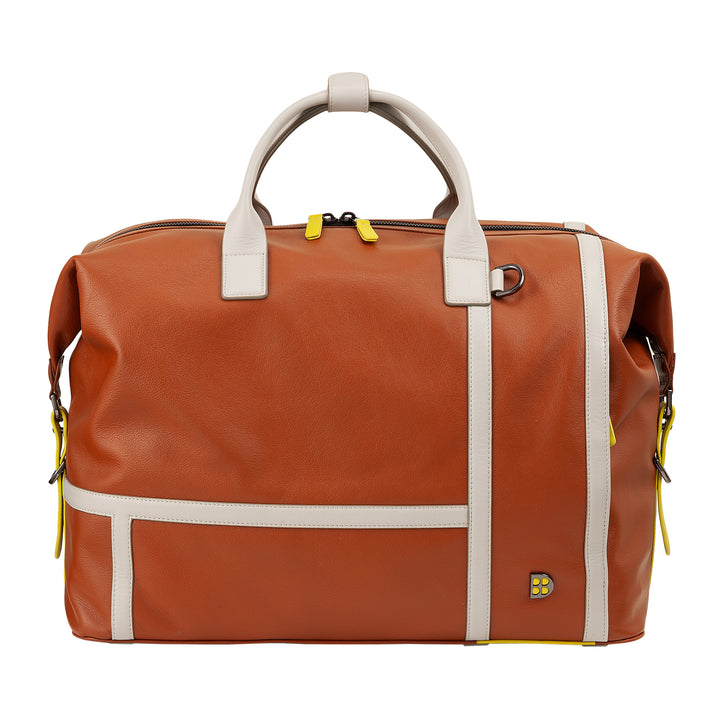 DUDU Leren Tennis Gym Plunjezak, 28 Liter, Limited Edition, Afneembare Schouderriem, Ritssluiting, Weekender voor Reizen, Leren Sporttas