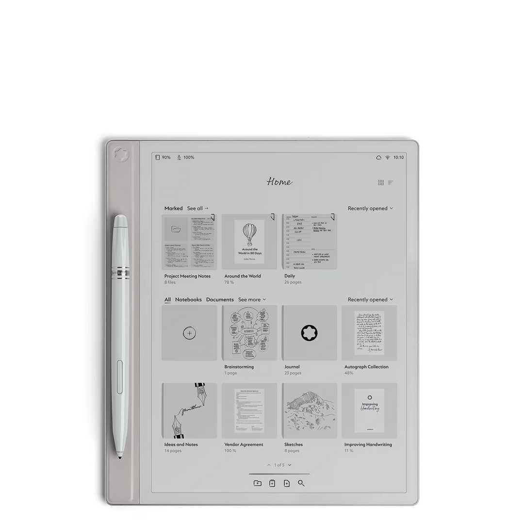 Montblanc Digitalpapier Silber 135012