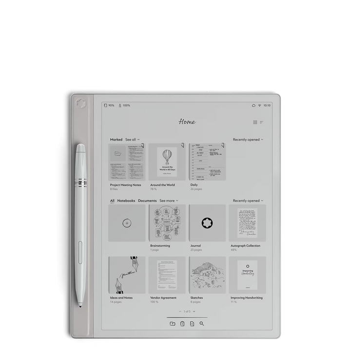Montblanc Digitalpapier Silber 135012