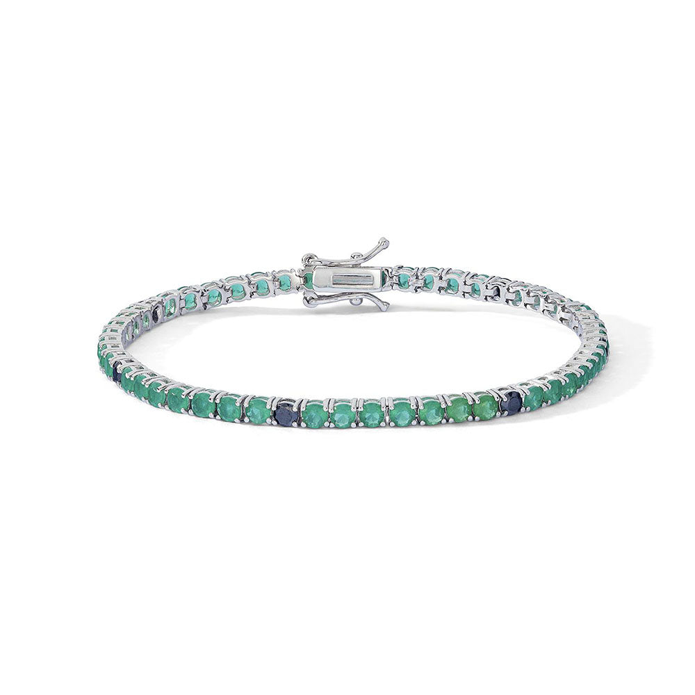 Bracelet de tennis en argent Comee 925 Zirconi UBR 1254 M19