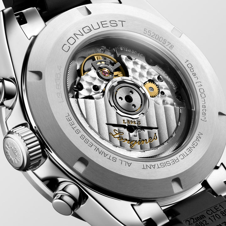 LONGINES – CHRONOGRAPHE CONQUÊTE – L3.835.4.32.9