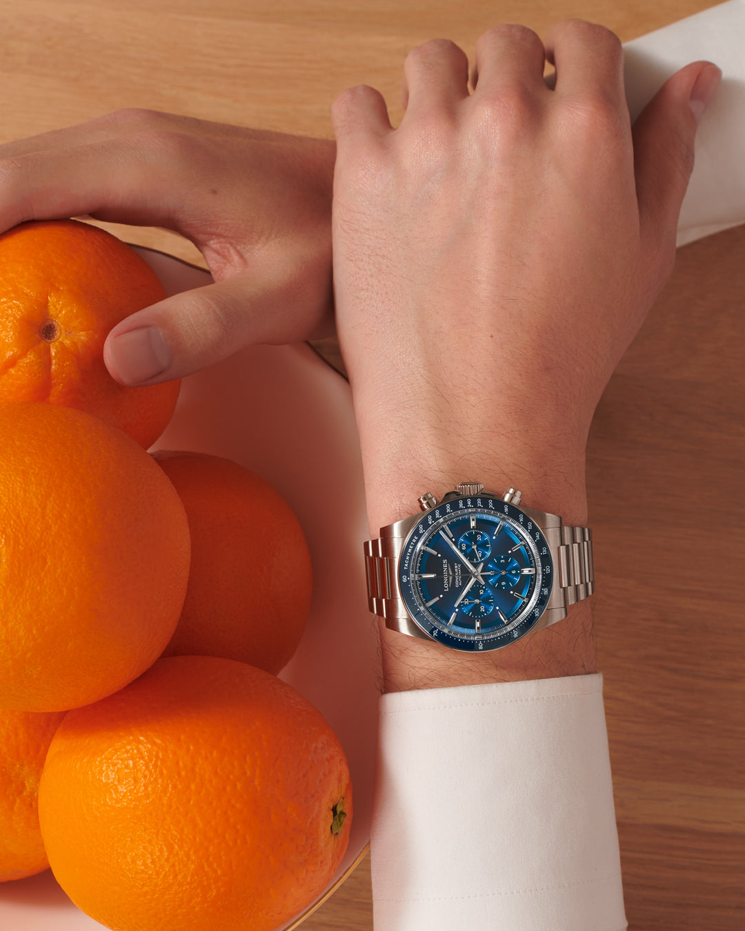 LONGINES – CHRONOGRAPHE CONQUÊTE – L3.835.4.92.6