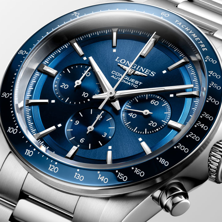 LONGINES – CHRONOGRAPHE CONQUÊTE – L3.835.4.92.6