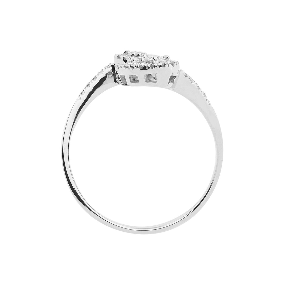 Comete Contrariè-ring in goud en diamanten ANB 2632
