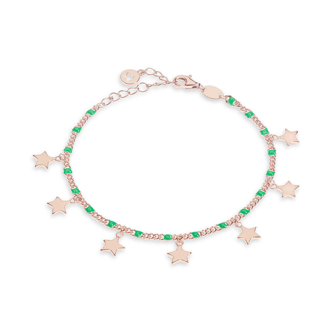 Comete Silberarmband Stern BRA248