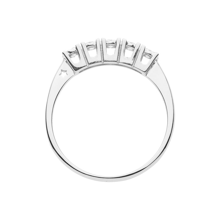 Comete Trouwring in witgoud met diamanten Moments ANB 2663