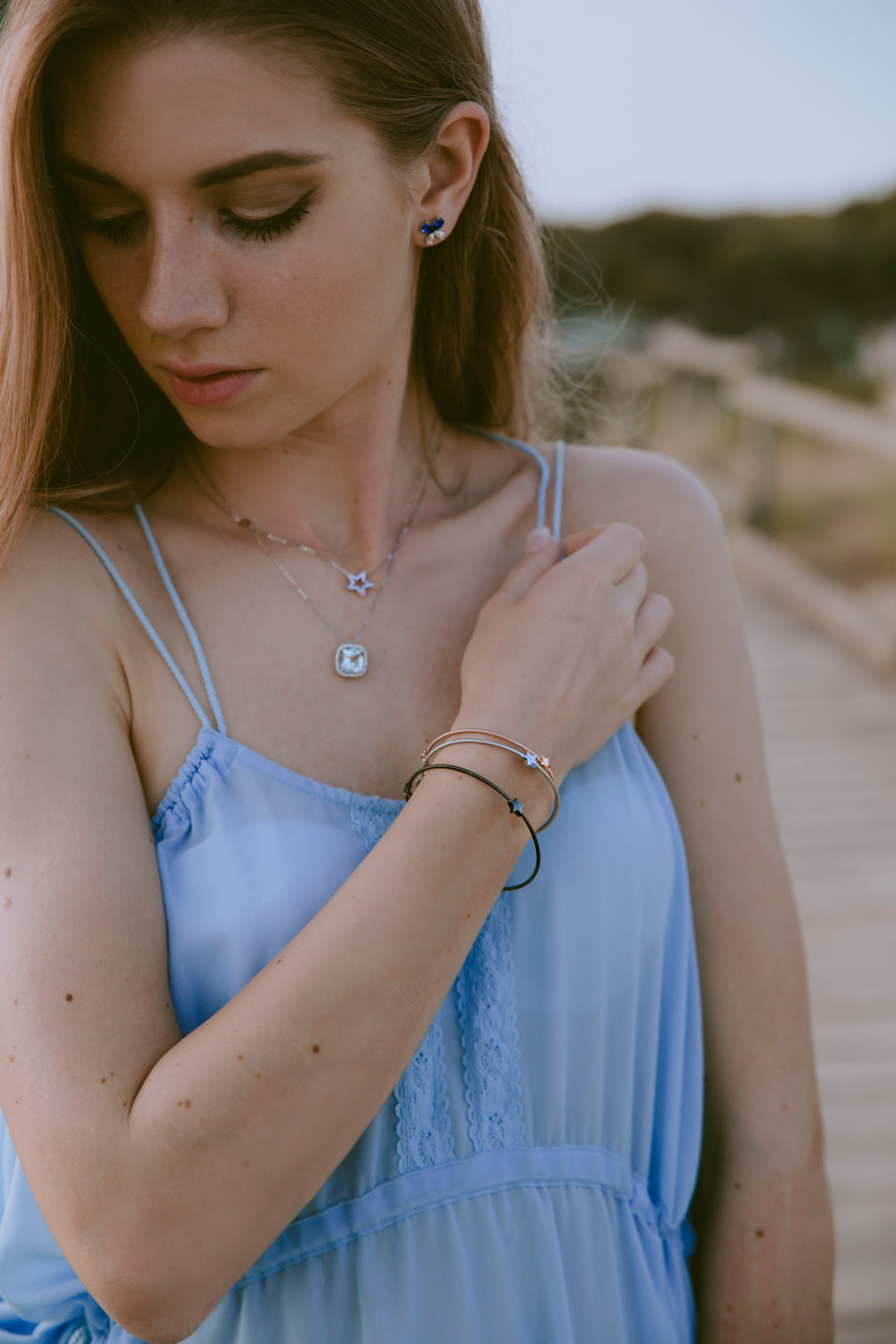 Comete Zilveren Ster Armband BRA162