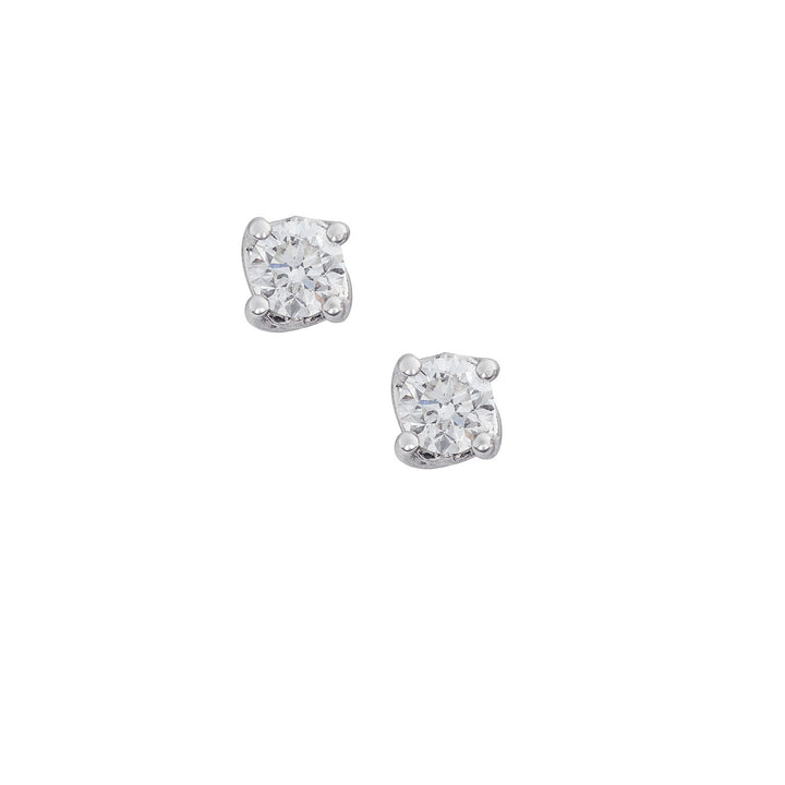 Comete-Ohrringe aus 750‰-Gold und weißem Diamant ORB1142