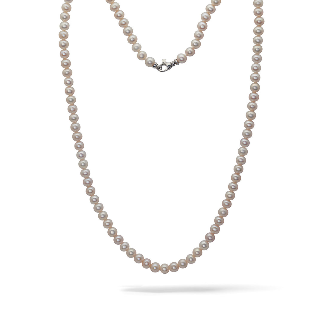 Comete zilveren ketting met gekweekte parels UGL743M50