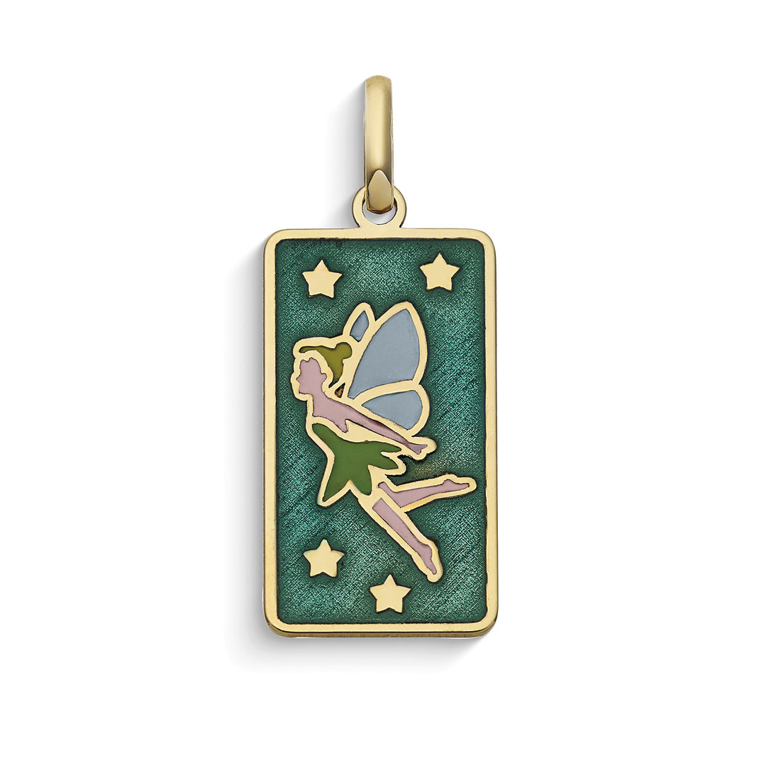 Pendentif Fée Comète en or jaune 375‰ KCOB027