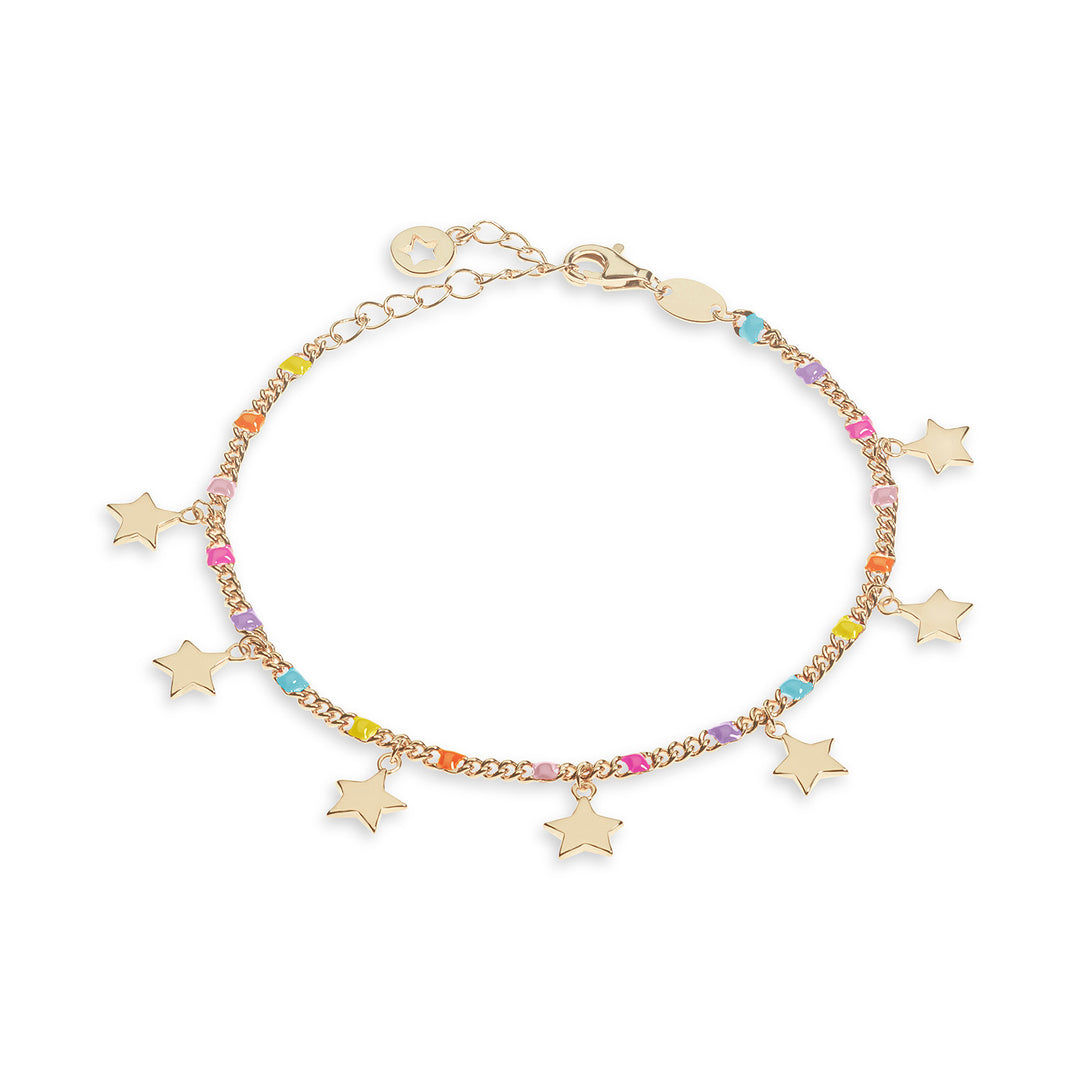 Comete Silberarmband Stern BRA249