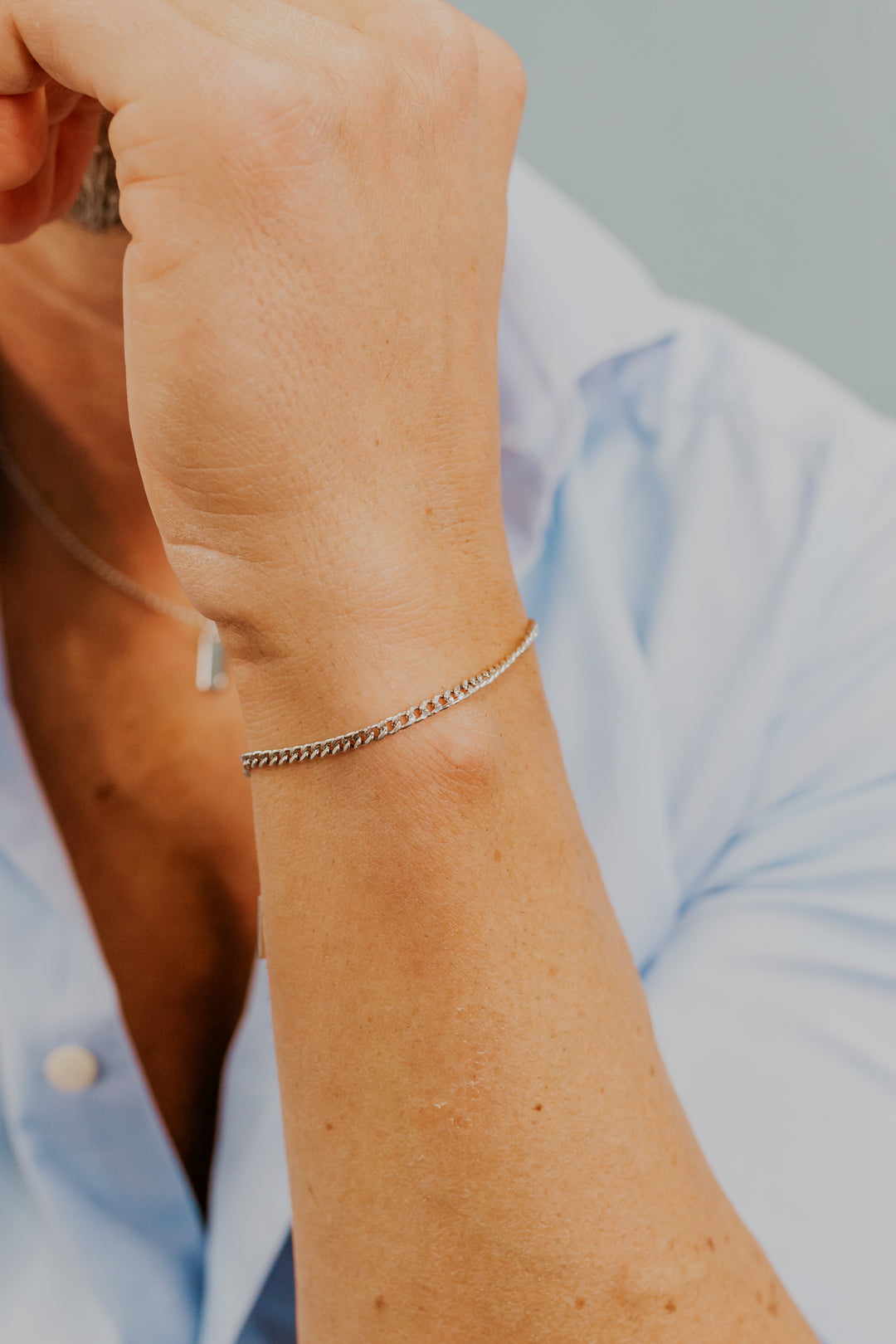 Comete armband zilver en witte diamant UBR1256