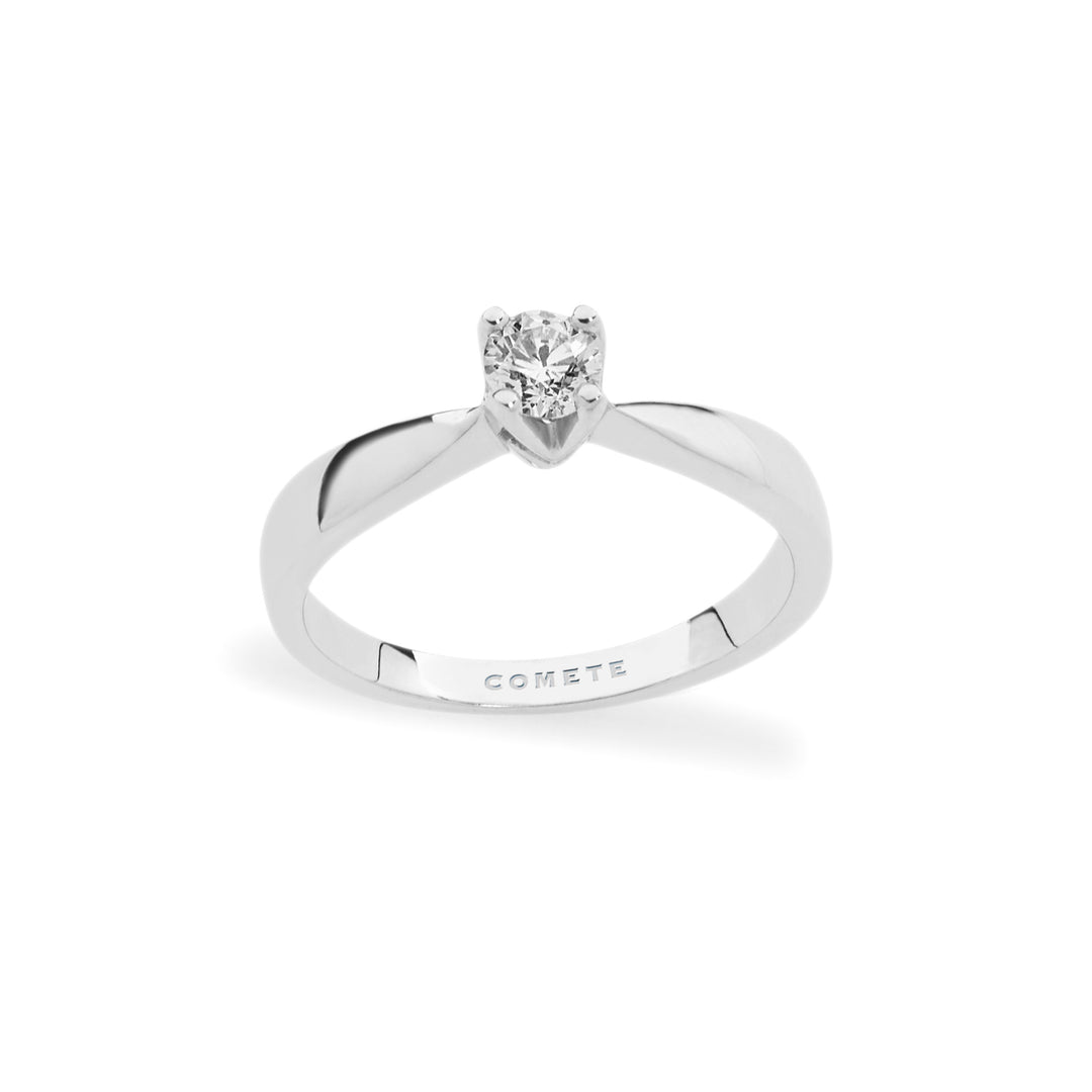 Comete Classic Solitaire in goud en diamant ANB2062