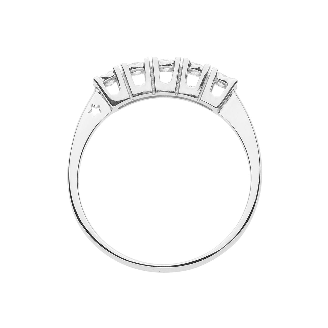 Comete-ring in witgoud met diamanten Moments ANB 2662