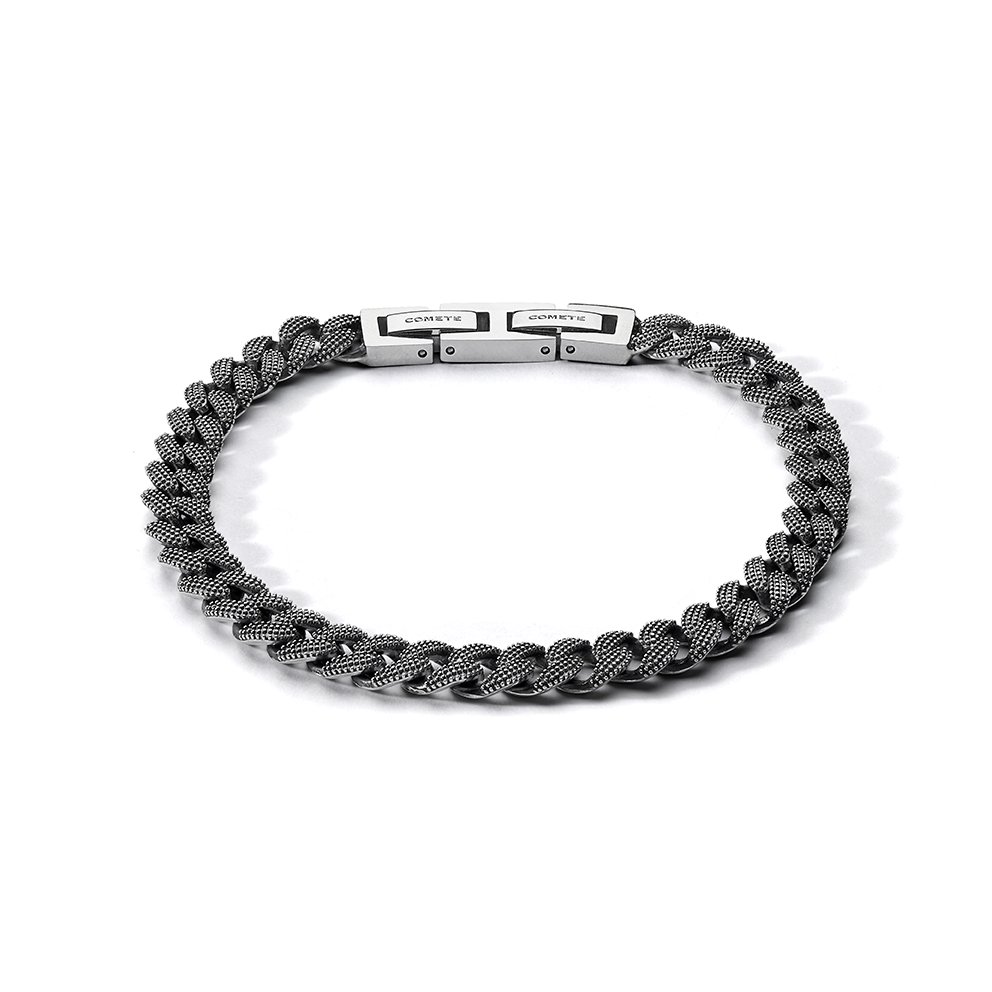 Bracelet Comete en argent bruni 925‰ et acier UBR1293M20