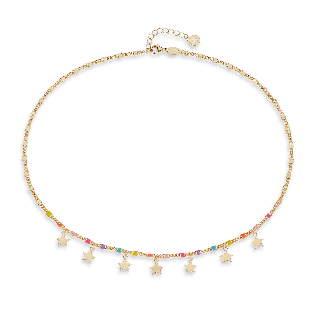 Comete zilveren sterketting GLA254