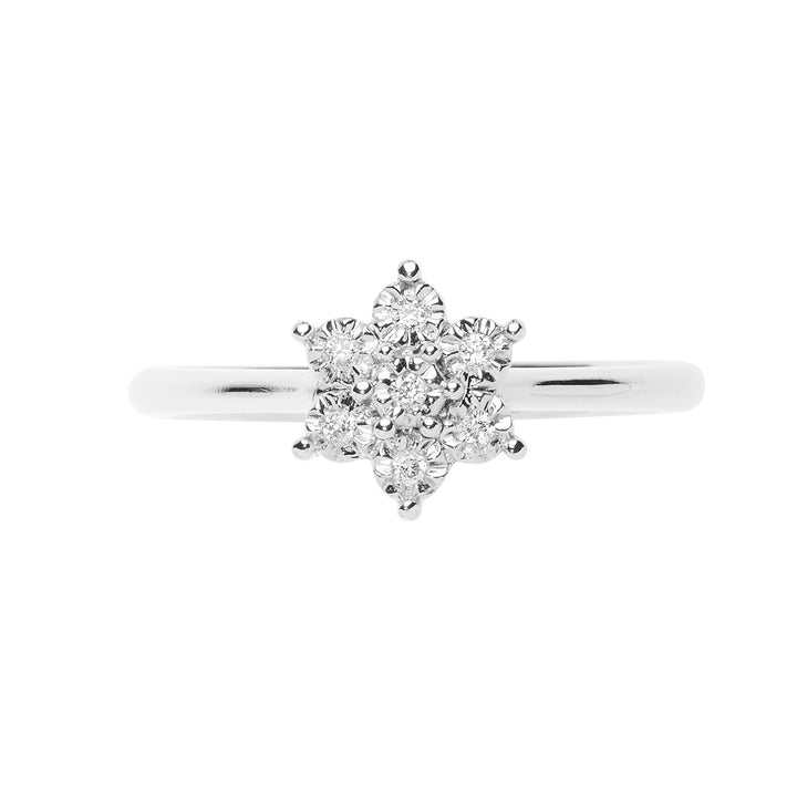Comete-Ring aus Gold und weißen Diamanten Moments ANB2665