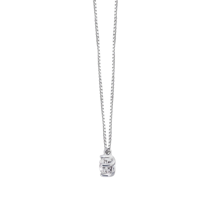Comete-halsketting in 750‰ goud en witte diamant GLB1685