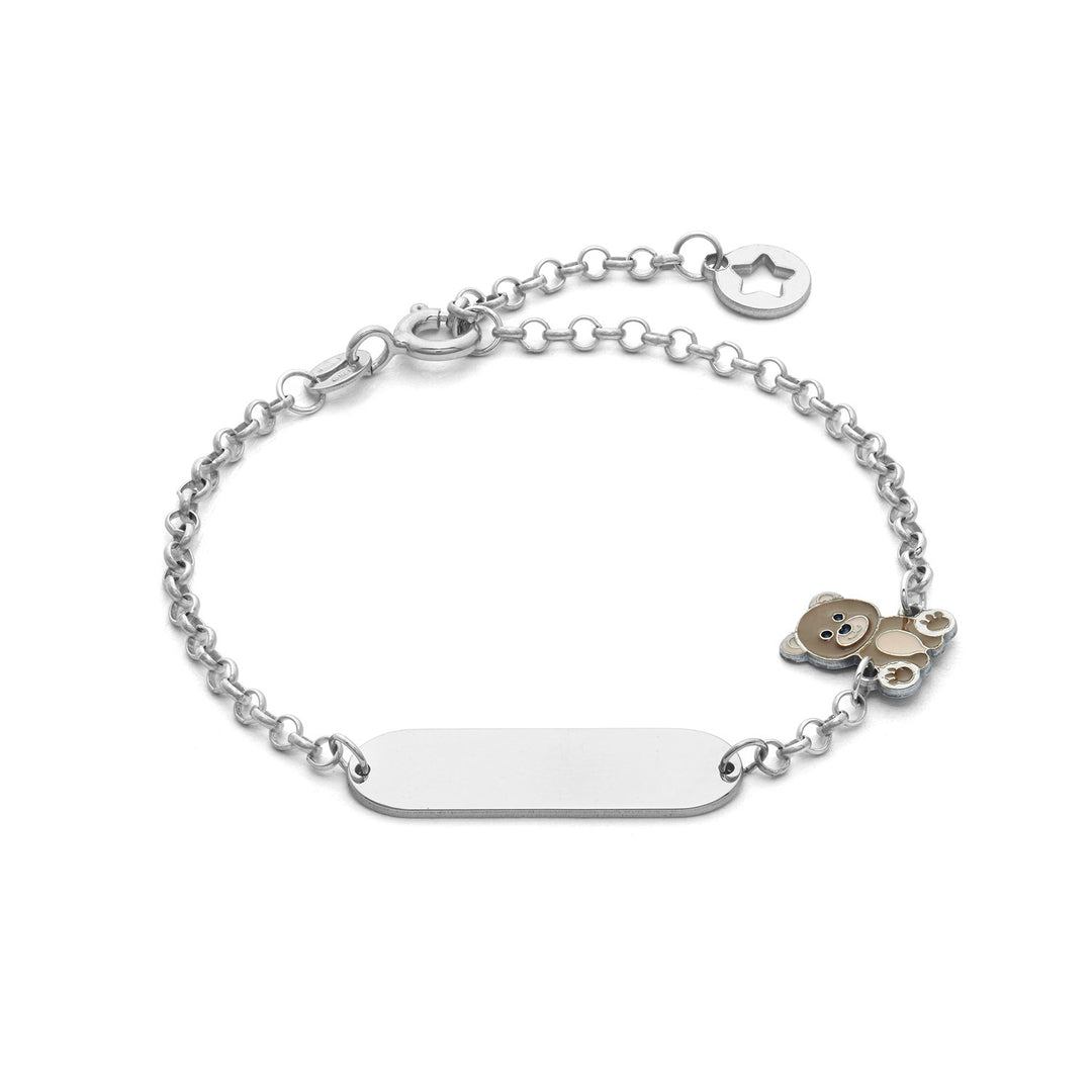 Comete Zilveren Armband met Teddybeer BRA260