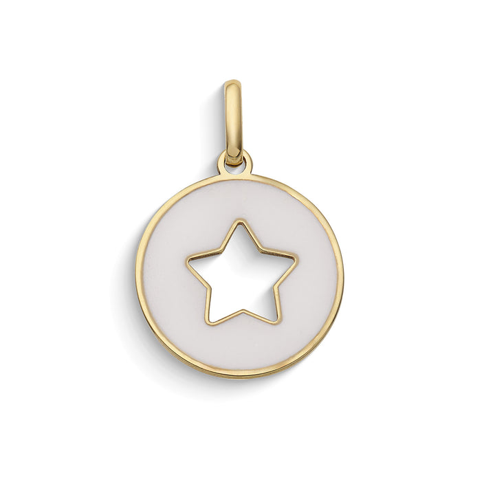 Pendentif Étoile Comète en or jaune 375‰ KCOB045