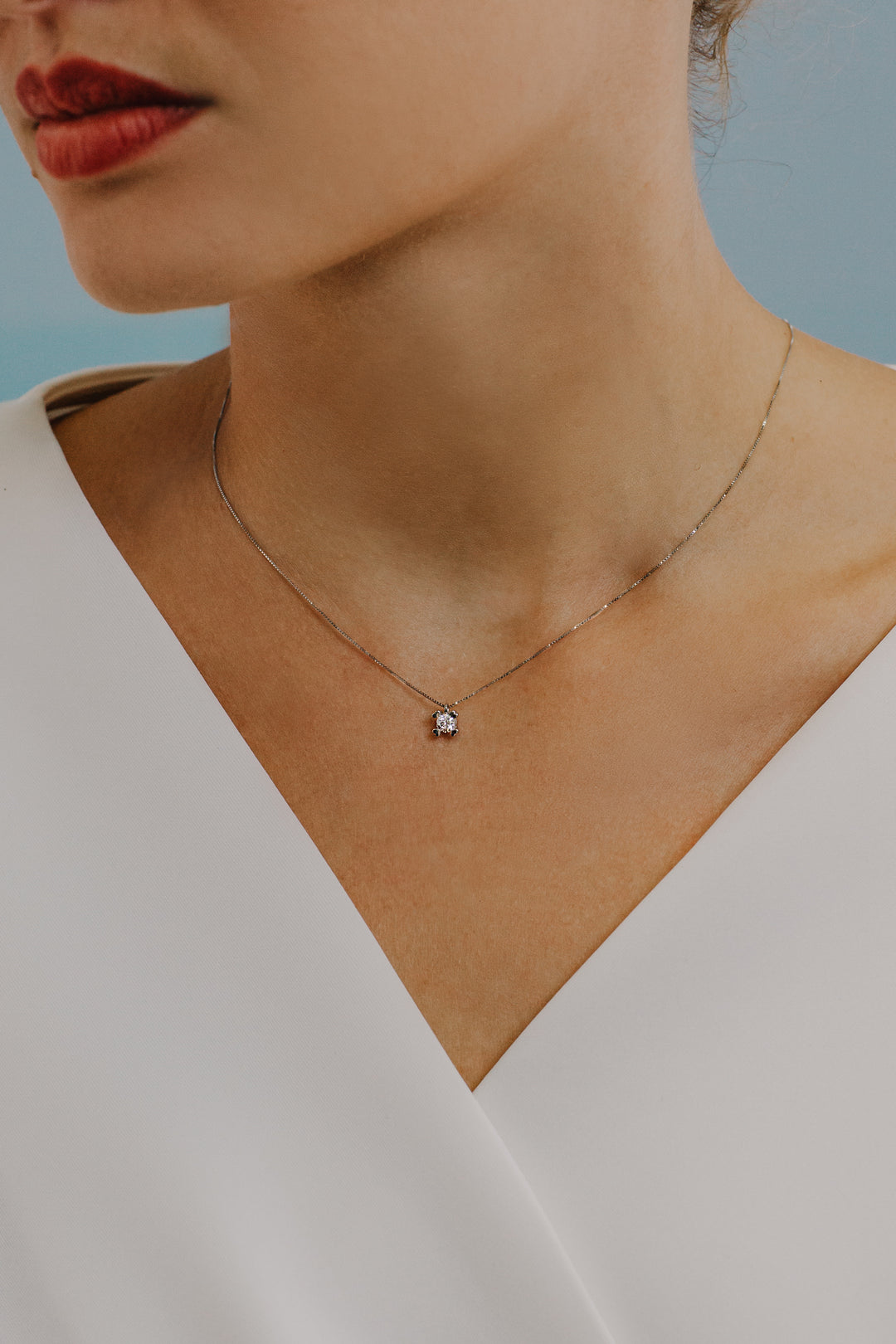 Comete gouden en diamanten harten choker GLB1450