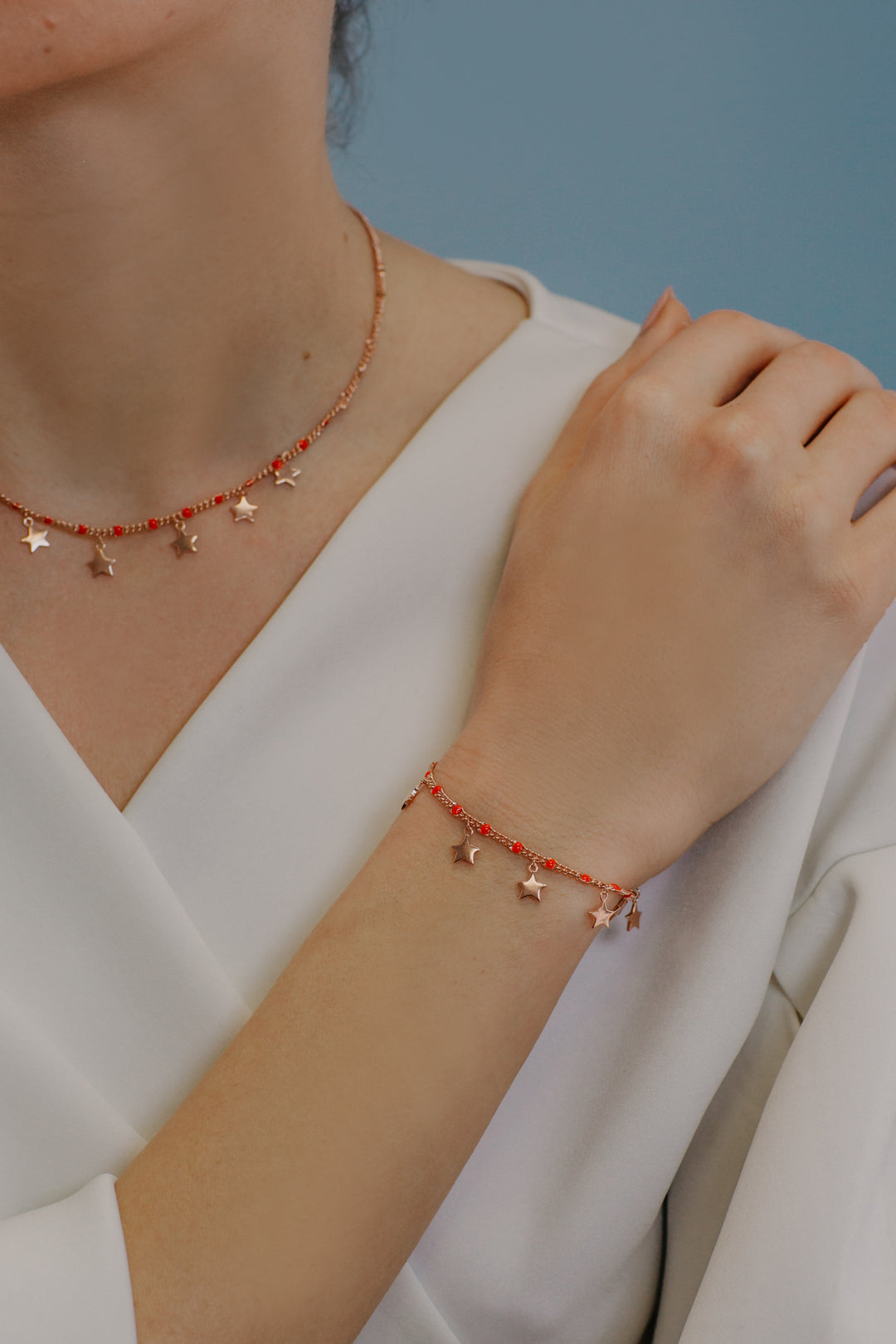 Comete Silberarmband Stern BRA246