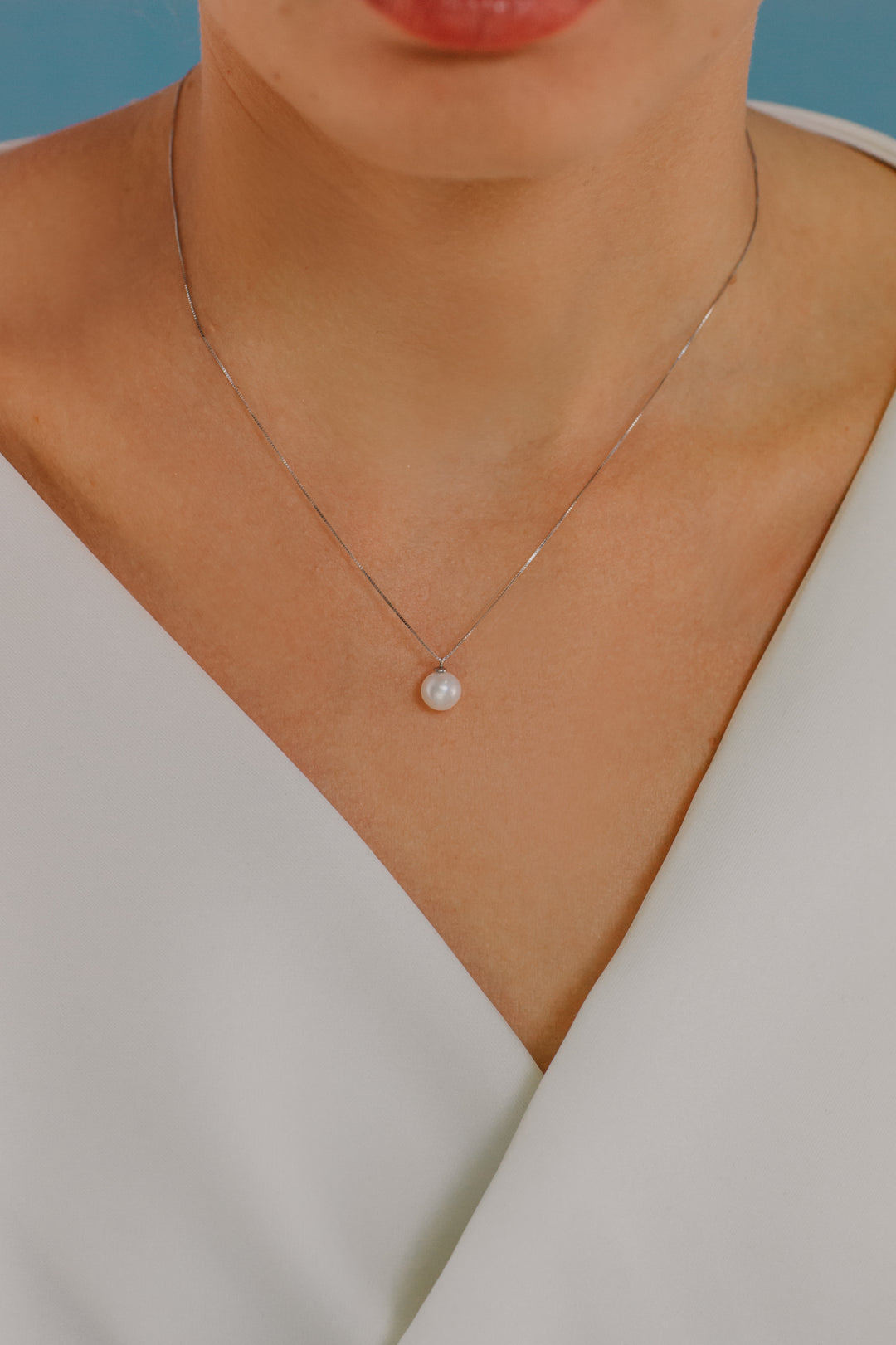 Comete parelketting in goud GLP562