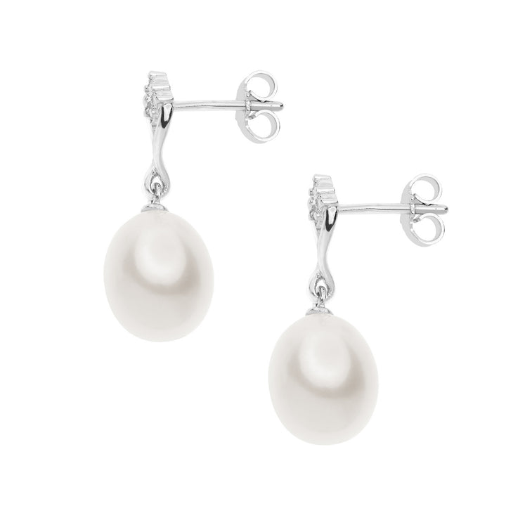 Comete pareloorbellen in goud en diamanten ORP715