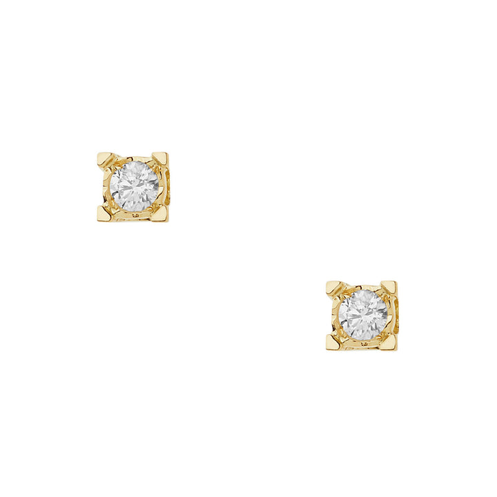 Comete Oorbellen Diamanten lichtpunten in goud en diamanten ORB1005G