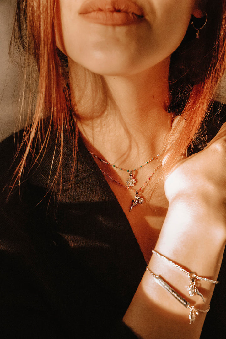 Comete zilveren sterketting GLA227