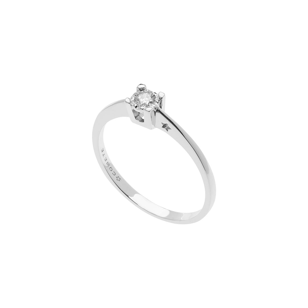 Kometen Solitaire in goud en diamant ANB 2601