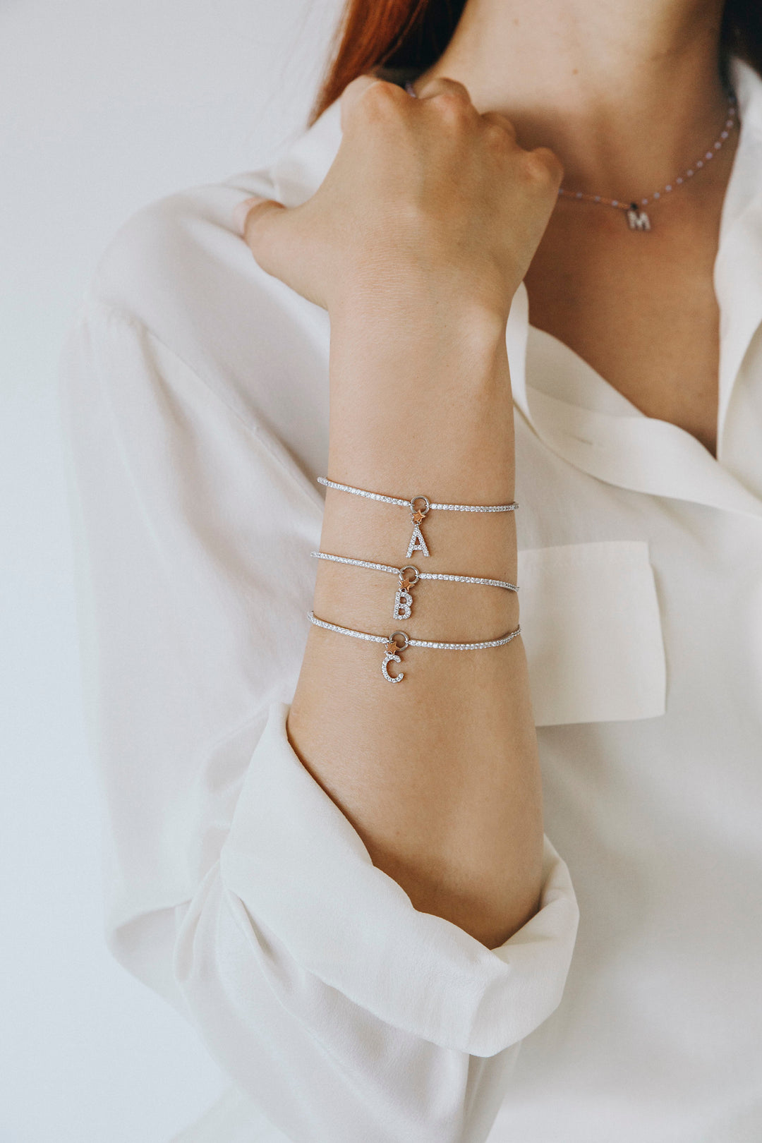 Comete Zilveren Armband Letter B BRA178