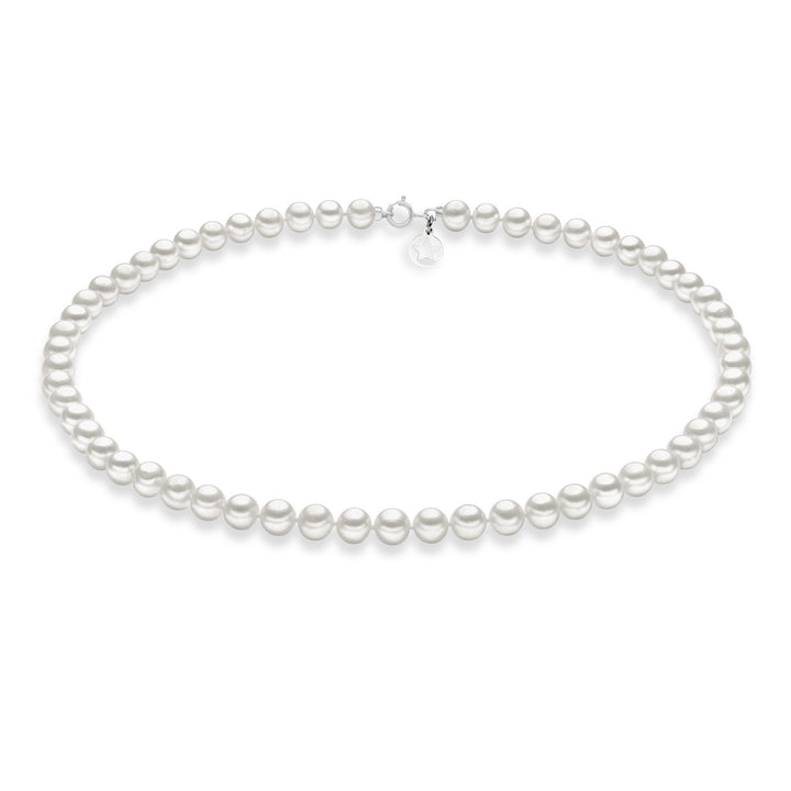 Comete Freshwater Pearl Necklace in Gold FWQ105AM