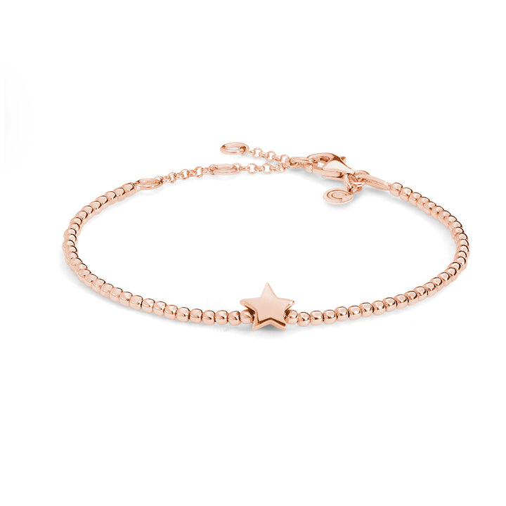 Comete Star-armband in rosézilver BRA153