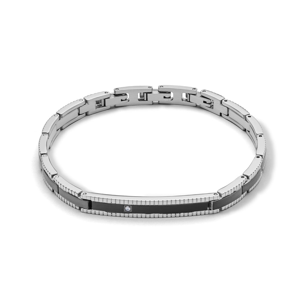 Comete Tire-Armband aus Stahl mit schwarzer PVD-Beschichtung UBR1013
