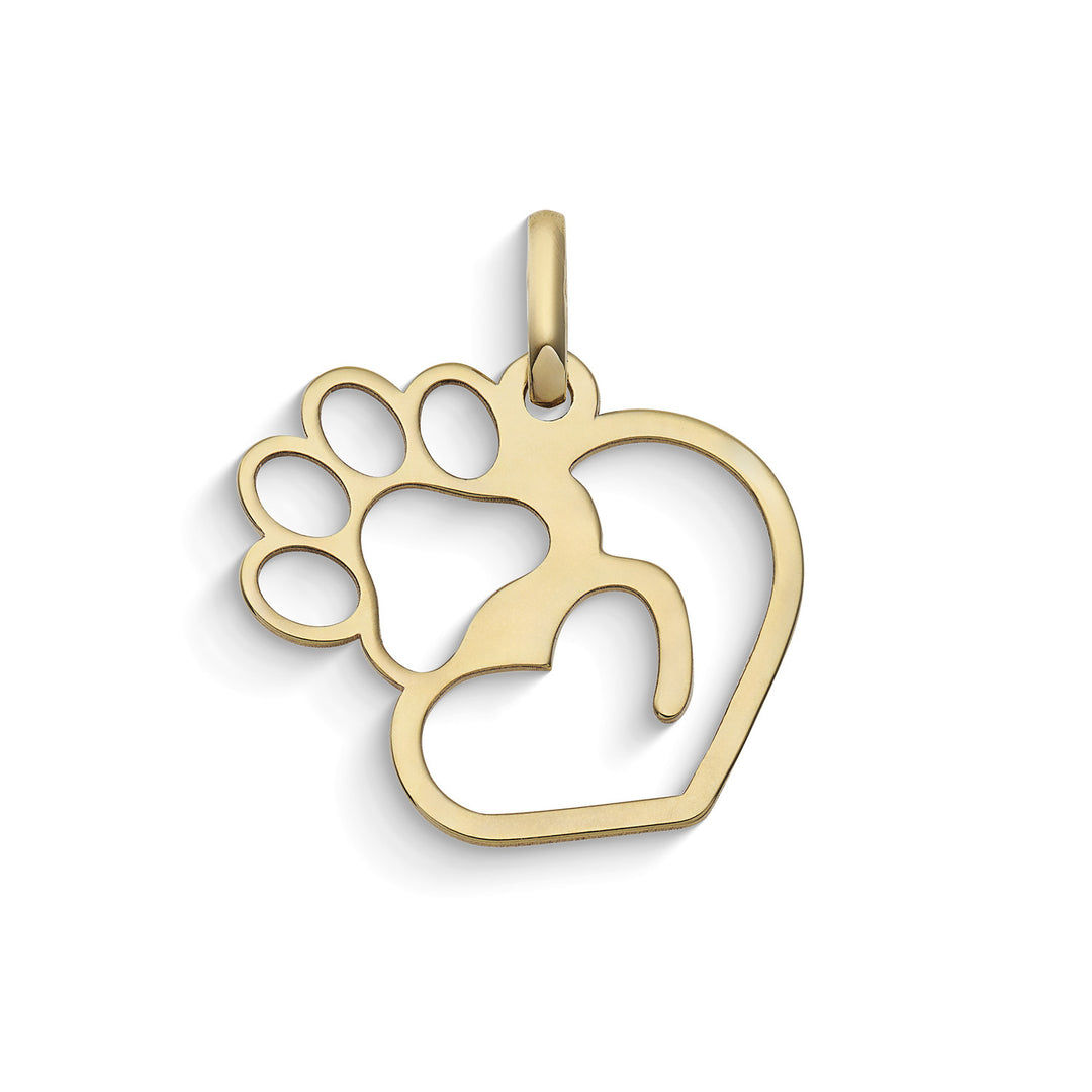 Pendentif Comètes en or jaune 375‰ avec patte KCOB048