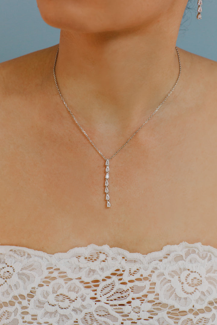 Comete Ketting tennisdruppels degradè GLA243