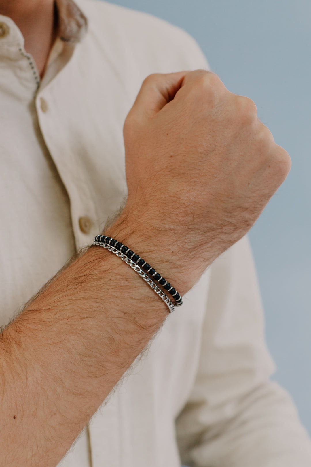 Comete Schwarzes Onyx-Armband UBR1020