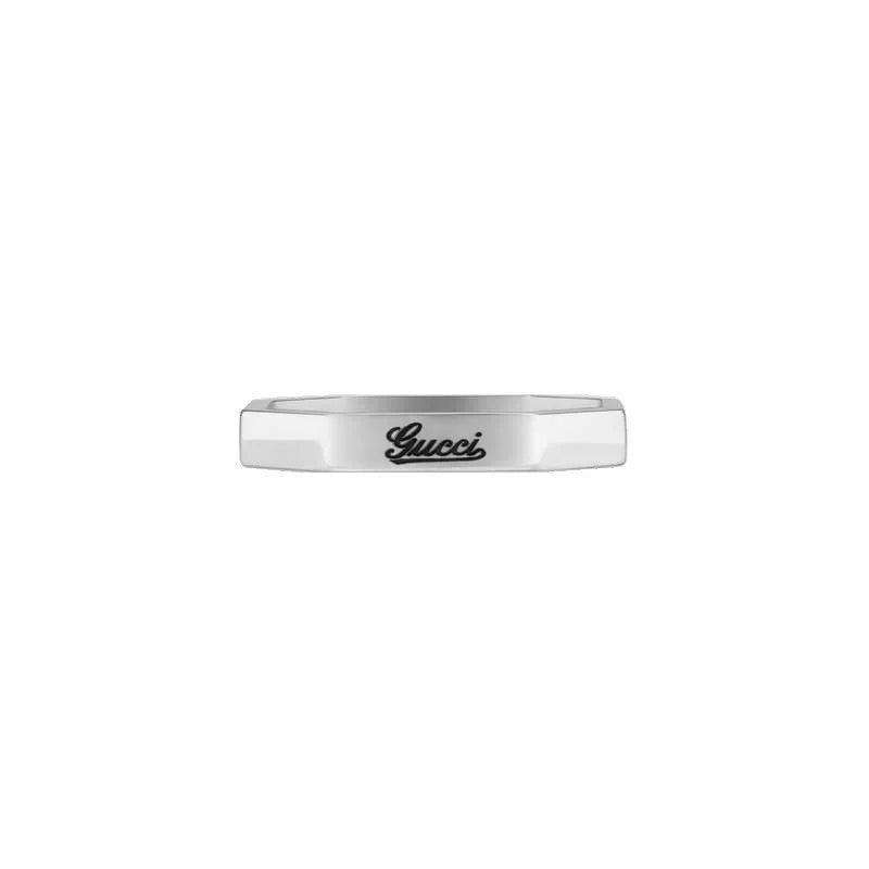 Gucci 18kt witgouden ring maat 14 201946 J8500 9000
