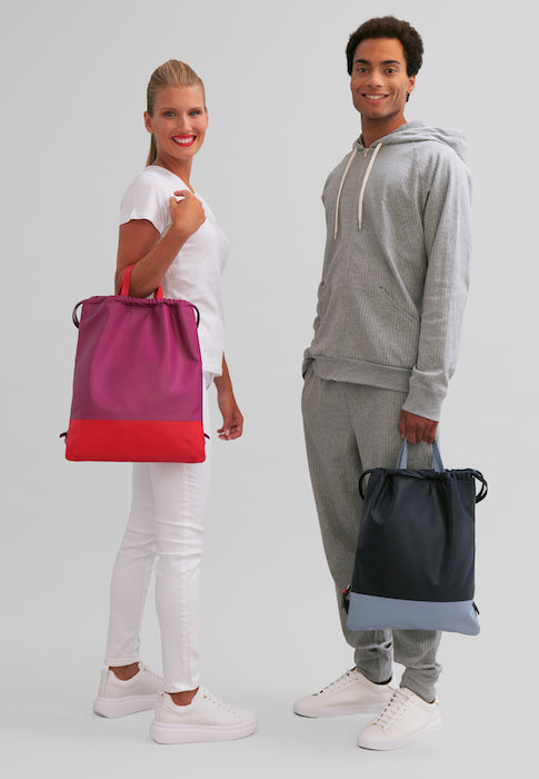 Sac Dudu à Sacca en cuir pour sac de sac de sac de sport de mode avec couaise et bretelles en cuir mince