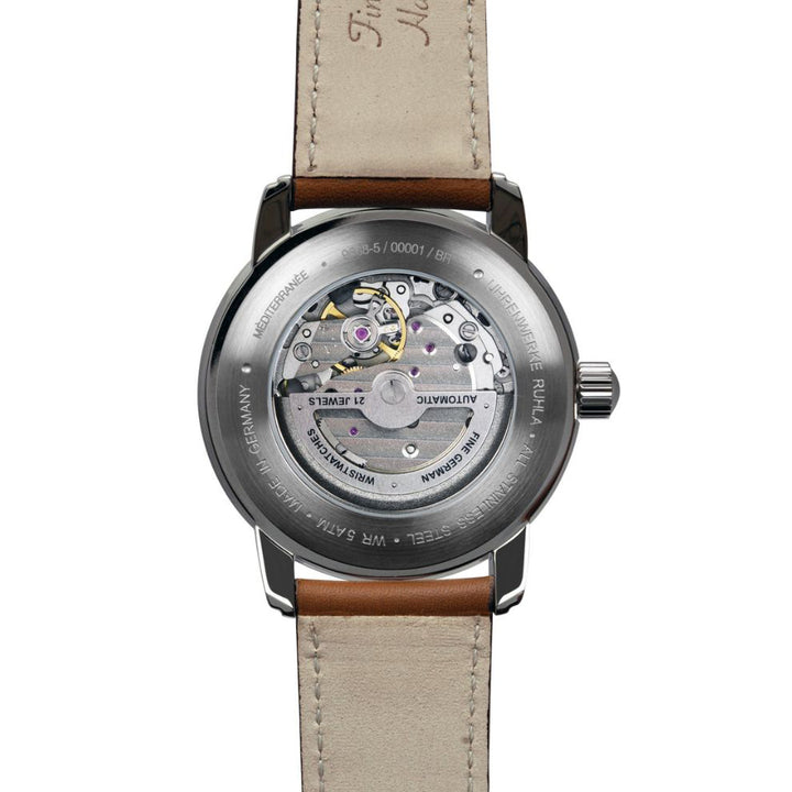 Zeppelin LZ121 Mediterranèe 24ore 40mm beige automatisch staal 9668-5