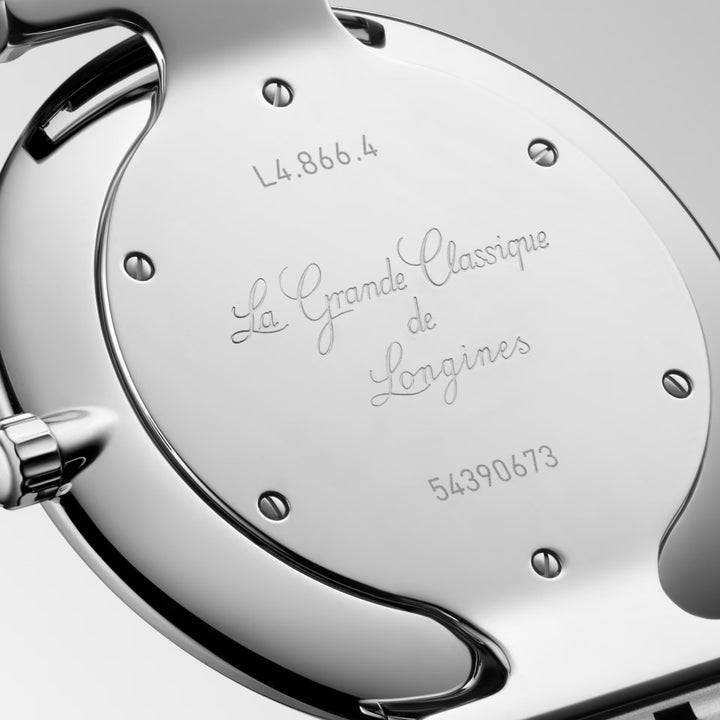 Montre Longines La Grande Classique De Longines 38mm acier quartz blanc L4.866.4.11.6
